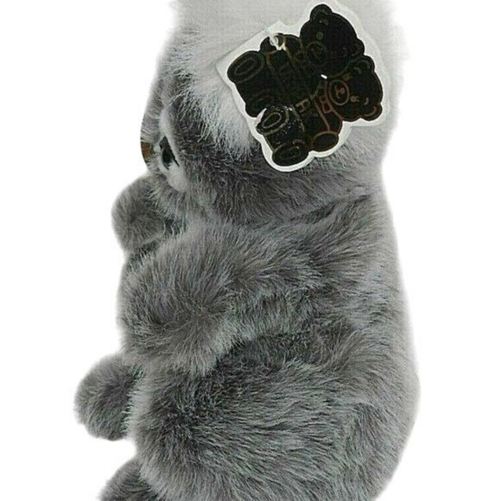Vintage Ret. Unipak #1774 Koala Bear Grey Plush Stuffed Animal 10" w/ Hang Tag - Picture 2 of 9